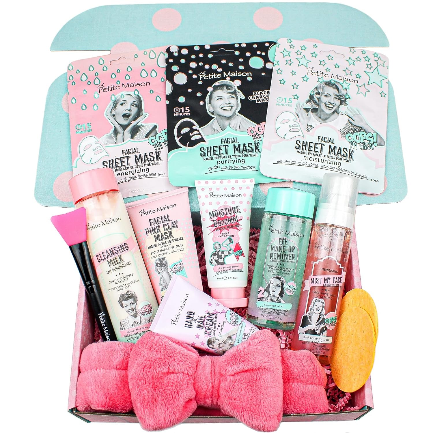 "Ultimate Pampering Gift Set for Women - 13-Piece Beauty Kit in a Stylish Gift Box - Perfect for Birthdays and Teenage Girls - Indulge in Luxurious Skincare Products"