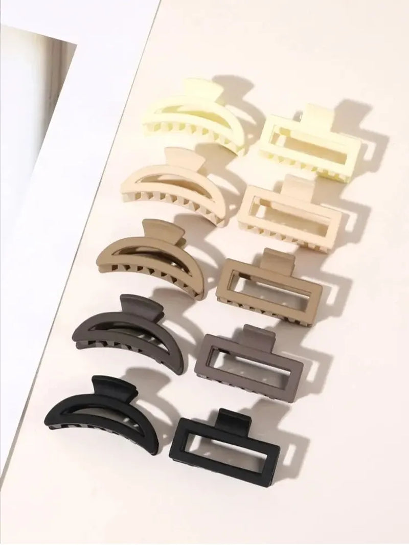 Small Hair Claw Clips for Women Girls,10 Pcs Mini Tiny Hair Claw Clips for Thin/Thick/Medium/Fine Hair